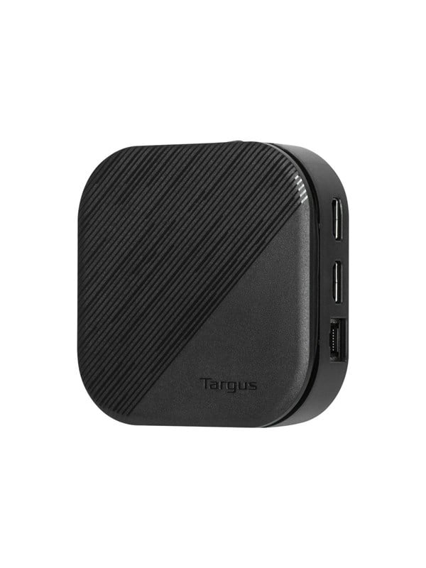 Targus USB-C Universal Dual HD Docking Station with 80W PD Pass-Thru - docking station - USB-C 3.2 Gen 2 - 2 x HDMI - GigE - TAA Compliant
