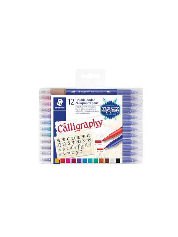 Staedtler STAEDTLER Kalligrafi Duo, 12 ass.