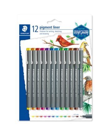 Staedtler STAEDTLER Pigment 0,5mm. 12 Stk. Bk