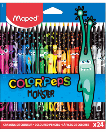 Maped Color'Peps Monster farveblyanter x24