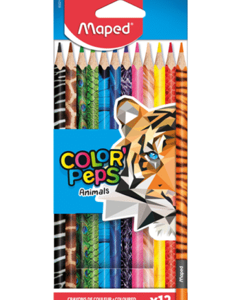 Maped Color'Peps Animals farveblyanter x12