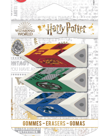 Harry Potter Viskelæder, pakke med 3 stk.