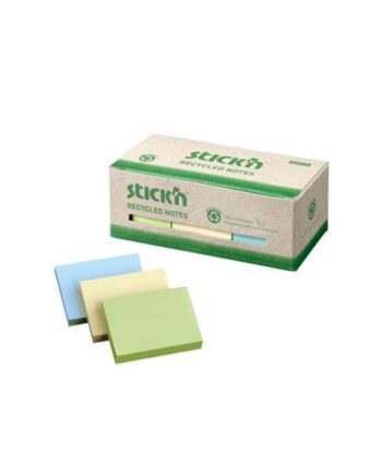 Stick'n Recycled - notes - 38 x 51 mm - 1200 sheets (12 x 100)