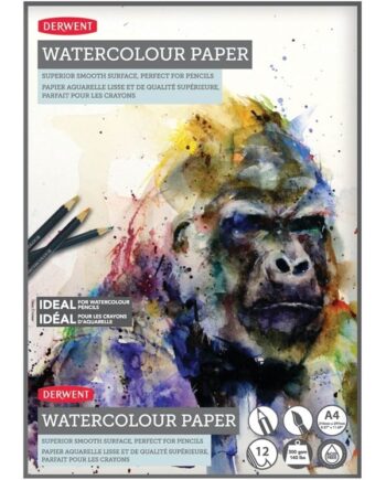 Derwent A4 tegneblok til vandfarver