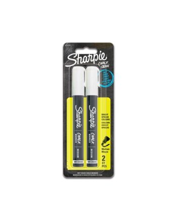 Sharpie kridtmarkører | Wet Erase Chalk Markers | Hvid | 2 styk