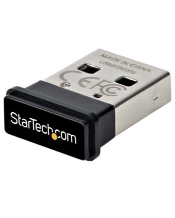 StarTech.com USB Bluetooth 5.0 Adapter USB Bluetooth Dongle Receiver Range Up to 10M
