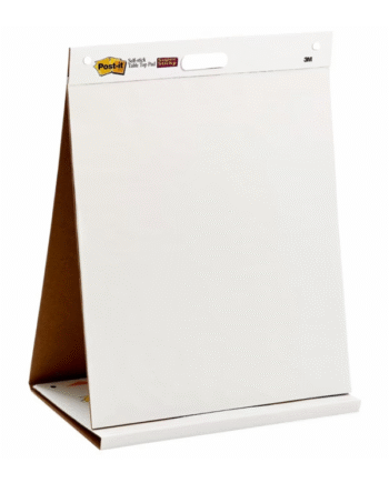 3M Post-It Super Sticky Recycled Table Top Easel Pad White 58.4 cm x 50.8 cm 20 Sheets on Pad