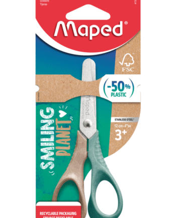 Maped Smiling Planet saks, 12 cm, dele af træfiber
