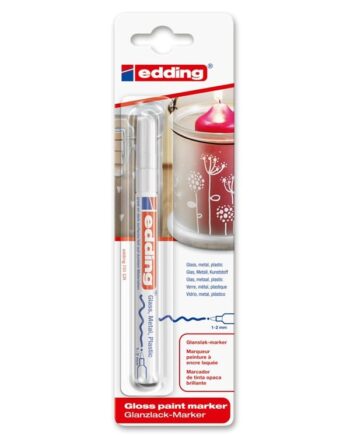 Edding e-751 paint marker hvid