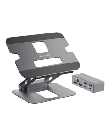 j5create Multi-Angle Dual HDMI Docking Stand (with Ethernet)