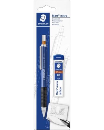 Staedtler Mars Micro Pencil 0,5mm+miner 1/Bk