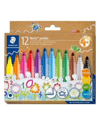 Staedtler Noris Jumbo Tusser. 12 stk. ass.