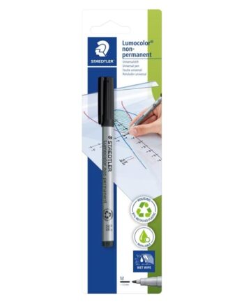 Staedtler Lumocolor Non-P M 1,0mm Sort 1/Bk