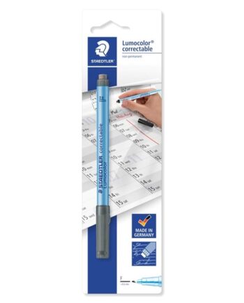 Staedtler Lumocolor Cor. F 0,6mm Sort 1/Bk