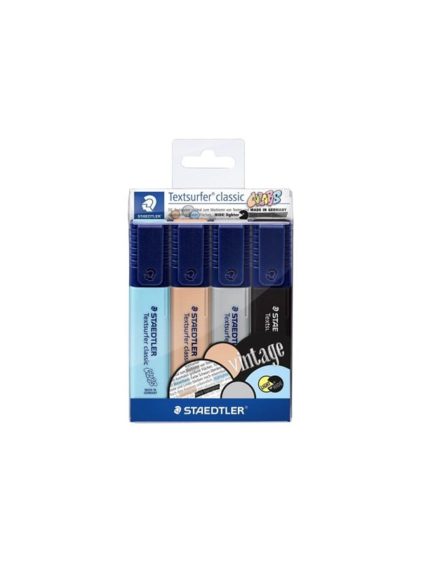 Staedtler Textsurfer Classic Vint 4 ass/etui