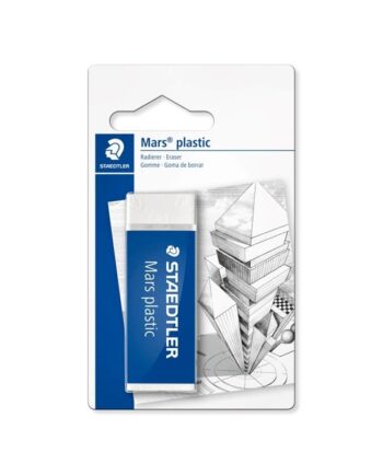Staedtler Mars Plastic viskelæder 65x23x13mm 1/Bk