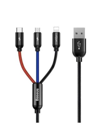 Baseus Rapid USB Cable 3in1 Type C / Lightning / M