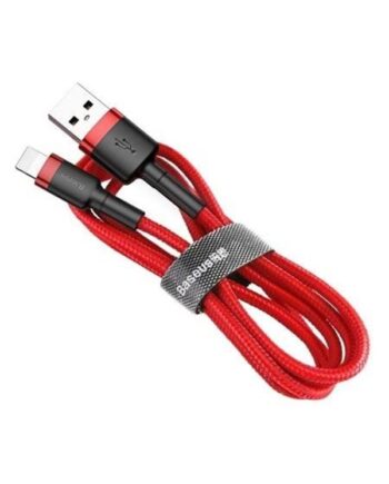Baseus Cafule USB Lightning cable 2.4A 1m (black + red)