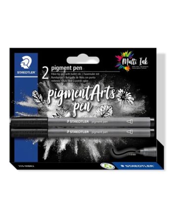 Staedtler STAEDTLER Pigment Pen, intens sort, 2 stk