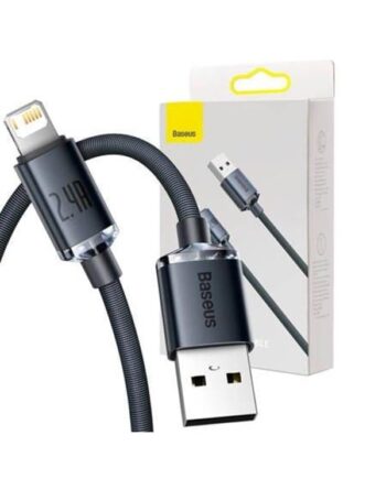 Baseus Crystal Shine cable USB to Lightning 2.4A 2m (black)