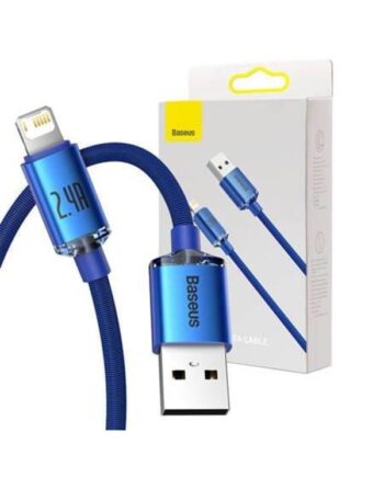 Baseus Crystal Shine cable USB to Lightning 2.4A 2m (blue)