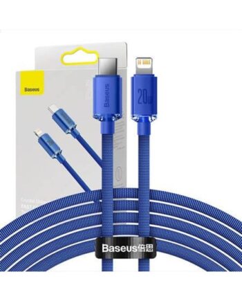 Baseus Crystal Shine cable USB-C to Lightning 20W PD 2m (blue)