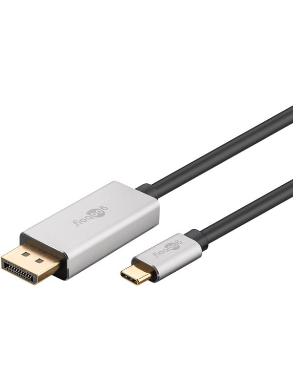 Pro DisplayPort - USB-C - 2m - Grå