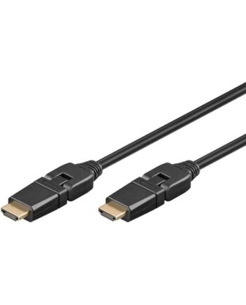 Pro HDMI 2.0 360° - 3m - Sort
