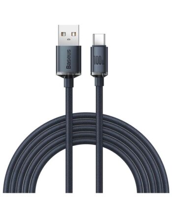 Baseus Crystal Shine cable USB to USB-C 100W 1.2m (black)