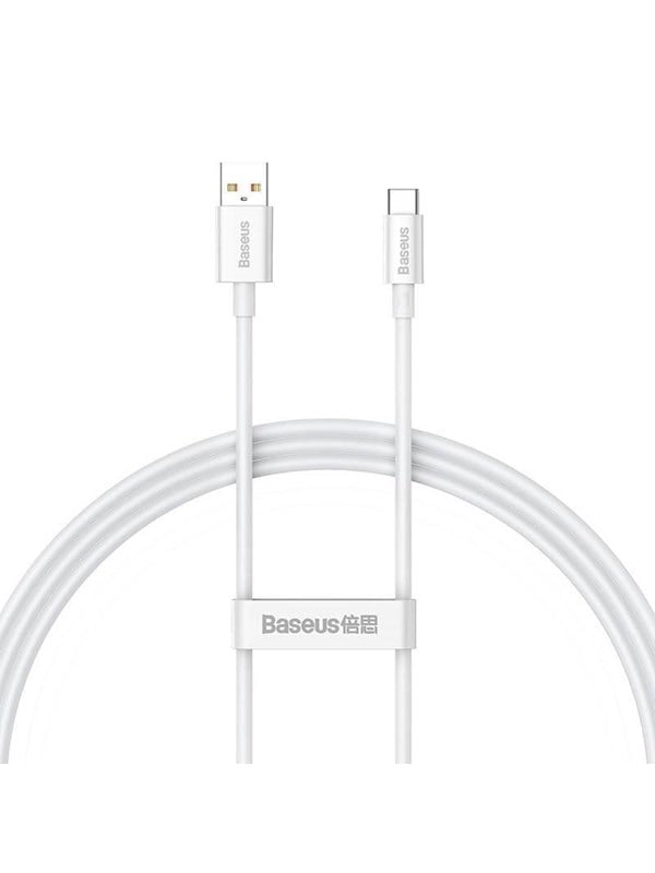 Baseus Cable USB do USB-C Superior 100W 1m (white)