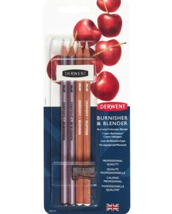 Derwent Blender og Burnisher blyanter 4-pak
