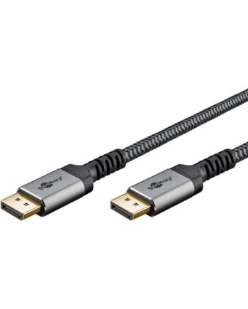 Pro Displayport 1.4 Sleeved - 5m - Sort