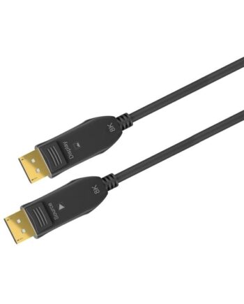 Pro 2.0 Optical DisplayPort - Hybrid - Skærmkabel - 10m - Sort