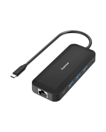 Hama Essential Line - docking station - USB-C - HDMI - 10Mb LAN