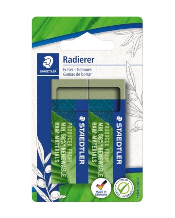 Staedtler Viskelæder 526 80, 56% genanvendt materiale