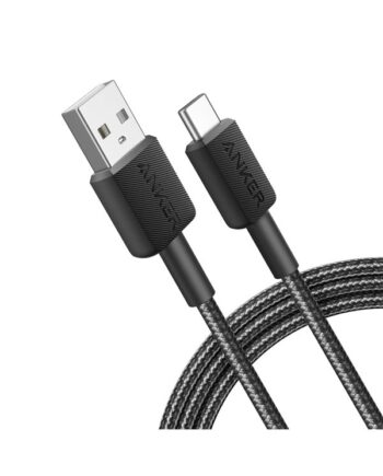 Anker 322 USB-A to USB-C Nylon cable - 1.8m - Black