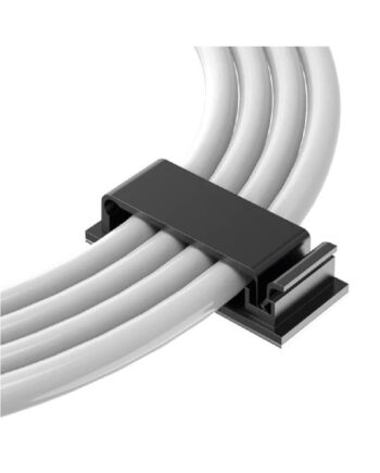 Desire2 Enfold Cable Clips Black 40-pack