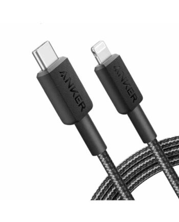 Anker 322 USB-C to Lighning Nylon cable - 0.9m - Black