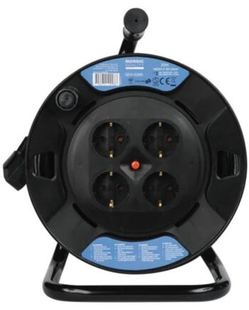 Nordic Quality Cable Drum Safety plug H05VV-F 3x1.5mm² 25m