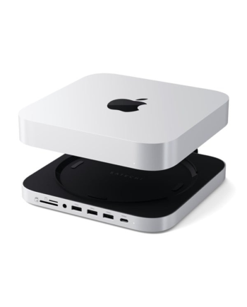 Satechi Stand & Hub For Mac Mini / Studio With NVMe SSD Enclosure