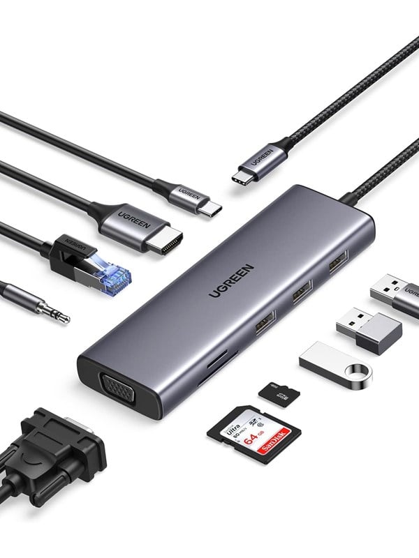 UGREEN 10 in 1 USB C hub