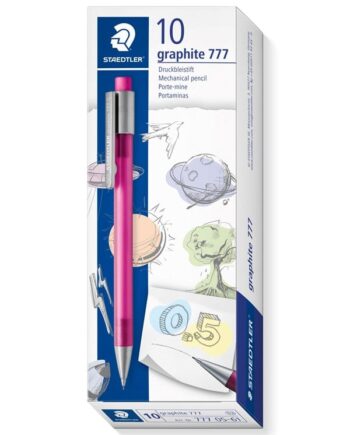 Staedtler GRAPHITE 777 PENCIL, 10 STK, 0,5mm MAGENTA S