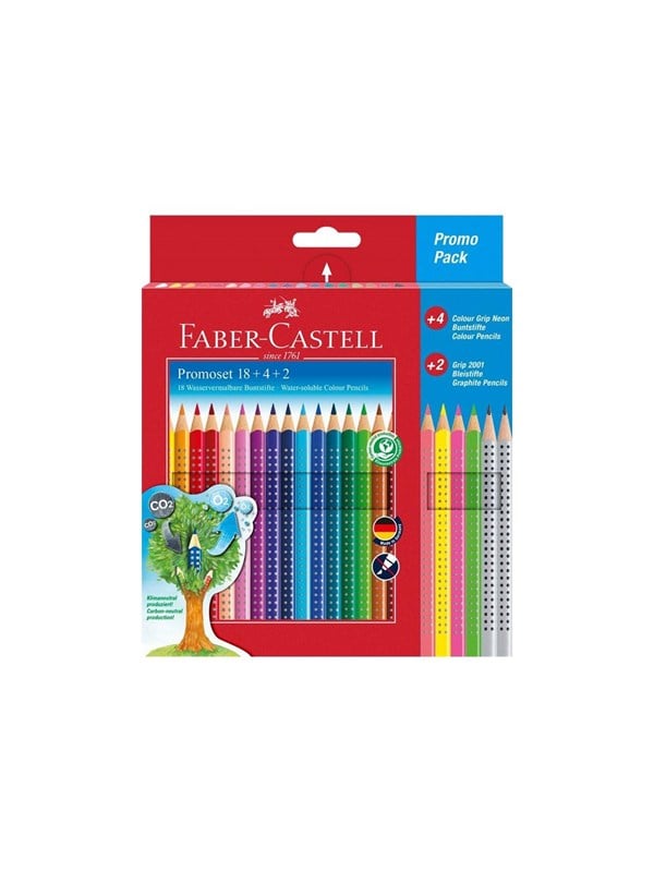 Faber-Castell Colour Grip Promo Pack (24 pcs)