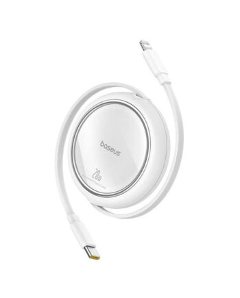 Baseus Free2Pull USB-C to iP 20W 1m USB cable (white)
