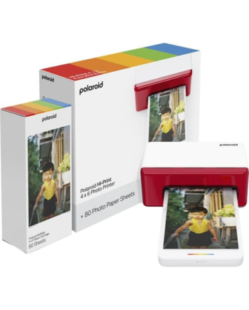 Polaroid Hi-Print 4x6 Photo Printer Everything Box - White Fotoprinter