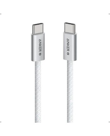 Anker USB-C to USB-C Cable (0.9m 240W braided) - White