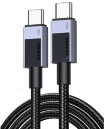 UGREEN USB-C <-> USB-C - 100W - 3m - Sort