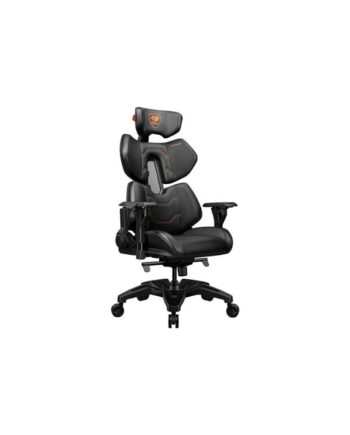 Cougar Terminator - gaming chair - metal aluminium foam industrial grade fiber reinforced plastic (PAFRP) Hyper-Dura leatherette Gamer Stol - Aluminium - Op til 135 kg