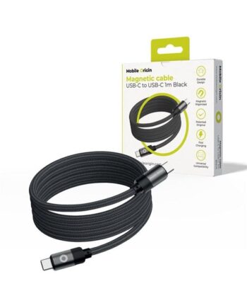 Mobile Origin Magnetic Patented Original Cable USB-C to USB-C - 1m - Black