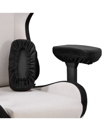 DUTZO Armlænspude sæt til gamingstole - Sort - Memory foam